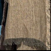 Marin 100% Linen Fringed Throw