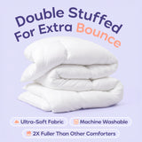 MarshMellow Comforter + 2 Puff Pillows