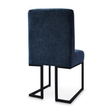 Mason Modern Metal Frame Upholstered Dining Chair (Set of 2)
