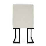 Mason Modern Metal Frame Upholstered Dining Chair (Set of 2)