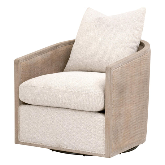 McGuire Swivel Club Chair