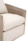McGuire Swivel Club Chair