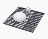 Platform Folding Grey Sink Drainer