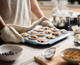 Nest™ Bake Non-Stick 12 Cup Blue Muffin Tray
