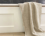Melange Bamboo Cotton Bath Sheet - Sand