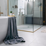Melange Bamboo Cotton Bath Sheet - Charcoal