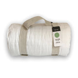 Melange Bamboo Cotton Quilted Coverlet - Snow