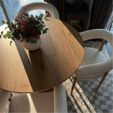 Melbourne Modern Boucle Upholstered Dining Chair (Set of 4)