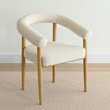 Melbourne Modern Boucle Upholstered Dining Chair (Set of 4)