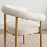 Melbourne Modern Boucle Upholstered Dining Chair (Set of 4)