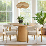 Melbourne Modern Boucle Upholstered Dining Chair (Set of 4)