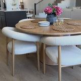 Melbourne Modern Boucle Upholstered Dining Chair (Set of 2)