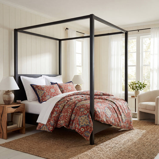 Melinda Washed Linen Bedding Set