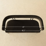 Mia 48.5" Modern Velvet Bench Loveseat