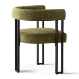 Mia Velvet Dining Chair with Arms (Set of 4)