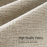 Mia 24" Modern Gold Chenille Dining Chair with Arms (Set of 4)