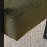 Mia Velvet Dining Chair with Arms (Set of 2)