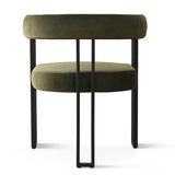 Mia Velvet Dining Chair with Arms (Set of 2)
