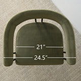Mia Velvet Dining Chair with Arms (Set of 6)