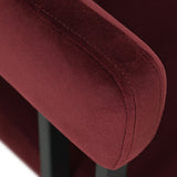 Mia Velvet Dining Chair with Arms (Set of 8)