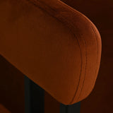Mia Velvet Dining Chair with Arms (Set of 4)