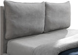 Misha Upholstered Bed with Plush Headboard and Modern Design - Comfort Meets Style in Your Bedroom