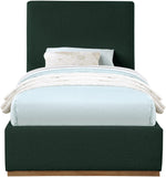 Monaco Contemporary Bed with Solid Wood Frame and Elegant Boucle Fabric for Modern Bedrooms