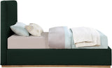 Monaco Contemporary Bed with Solid Wood Frame and Elegant Boucle Fabric for Modern Bedrooms