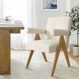 Morgan Upholstered Dining Chair with Arms (Set of 2)