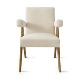 Morgan Upholstered Dining Chair with Arms (1-Piece)