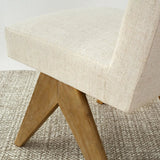 Morgan Mid-Century Upholstered Dining Chair (Set of 2)