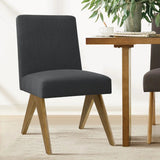 Morgan Mid-Century Upholstered Dining Chair (Set of 2)