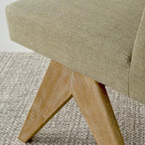 Morgan Mid-Century Upholstered Dining Chair (Set of 2)