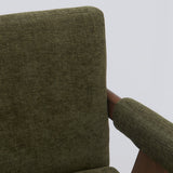Morgan Upholstered Counter Stool with Arms (1-Piece)