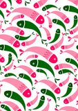 Multicolor Fish Printed Canopy