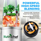Professional Home Kitchen Blender - Digital Countertop Power Pro Blender With Pulse Blend