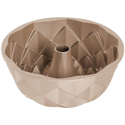 Extra Thick Cast Aluminum Pandora Fluted Cake Pan Baking Pan, 2 Layers Non-Stick Coating For Easy Release, Baking Supplies