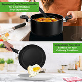 Kitchenware Pots & Pans - Stylish Kitchen Cookware Set, Non-Stick (13-Piece Set)