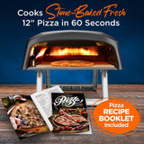 Portable Outdoor Pizza Oven - Gas Fired, Fire & Stone Outdoor Pizza Oven