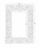 Indiana Wood Mirror
