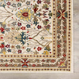 Neola White/Brown Oushak Rug