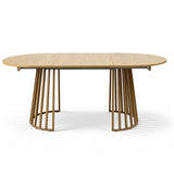 Nest 47.3"-71" Extendable Oval Dining Table