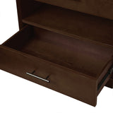 Yoel Hidden Drawer Nightstand with Built-in Outlets(Optional Types)