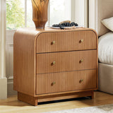 Albert Yanick 27" Tall 3-Drawer Nightstand