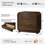 Albert Yanick 3-Drawer Nightstand