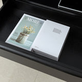 Lilian 2 - Drawer Mid Century Nightstand with Built-in Outlets(Optional Types)