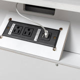 Grace 2 - Drawer Nightstand Chest with Built-in Outlets(Optional Types)