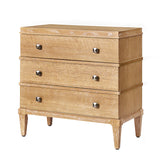 Lorenz Transitional 3-Drawer Nightstand with Charging Station(Optional Types)