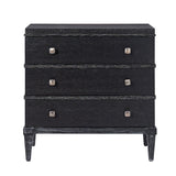 Lorenz Transitional 3-Drawer Nightstand with Charging Station(Optional Types)