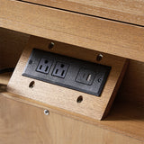 Yolanda Large 3-Drawer Nightstand with Hidden Storage(Optional Types)